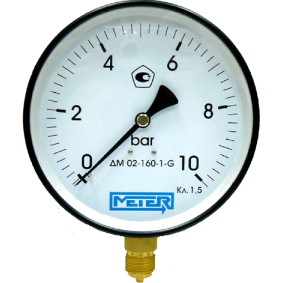 Манометр METER ДМ02-160 (аналог МП4-У). Не поставляется. Реализация складских остатков. Купить Манометр METER ДМ02-160 (аналог МП4-У). Не поставляется. Реализация складских остатков.